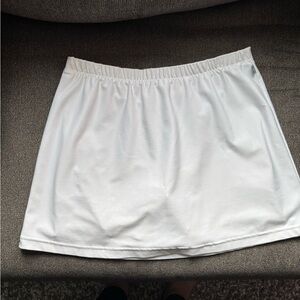 Nike White Dri-FIT Skirt